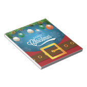 Bloc-note Joyeux Noël Père Noël (Incliné)