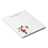 Bloc-note Joyeux Noël Petite fille (Incliné)