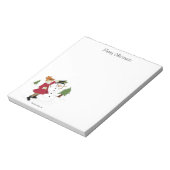 Bloc-note Joyeux Noël Petite fille (Tourné)