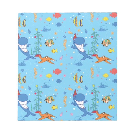 Bloc-note Joyeux Noël Shark (Devant)