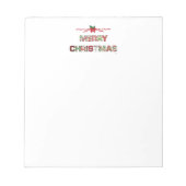 Bloc-note Joyeux Noël vintage (Devant)