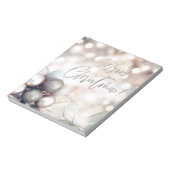 Bloc-note Joyeux ornements de Noël (Tourné)