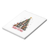 Bloc-note Joyeux Pitmas Pitbull Chien Pull de Noël Moche Tr (Tourné)