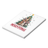 Bloc-note Joyeux Pitmas Pitbull Chien Pull de Noël Moche Tr (Tourné)