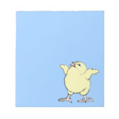 Bloc-note Joyeux poussin (Devant)