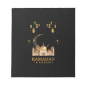 Bloc-note Joyeux Ramadan Kareem - Aïd Moubarak Salutations (Devant)