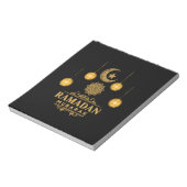 Bloc-note Joyeux Ramadan Kareem Et Aïd Moubarak 2023 Fête (Tourné)
