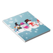 Bloc-note Joyeux Snowmen (Incliné)