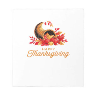 Bloc-note Joyeux Thanksgiving T-Shirt Classique.png
