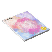 Bloc-note Joyeux visage souriant (Incliné)