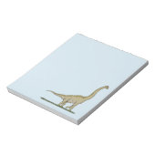 Bloc-note Jurassique Dinosaure Brachiosaurus (Tourné)