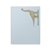 Bloc-note Jurassique Dinosaure Brachiosaurus (Tourné)