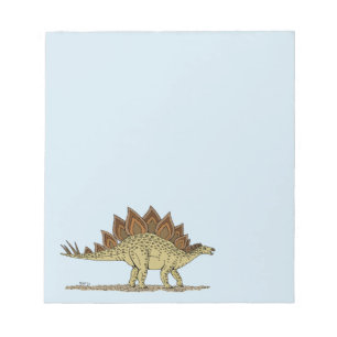 Bloc-note Jurassique Dinosaure Stegosaurus
