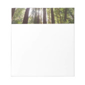 Bloc-note Jusqu'aux séquoias du matin (Devant)