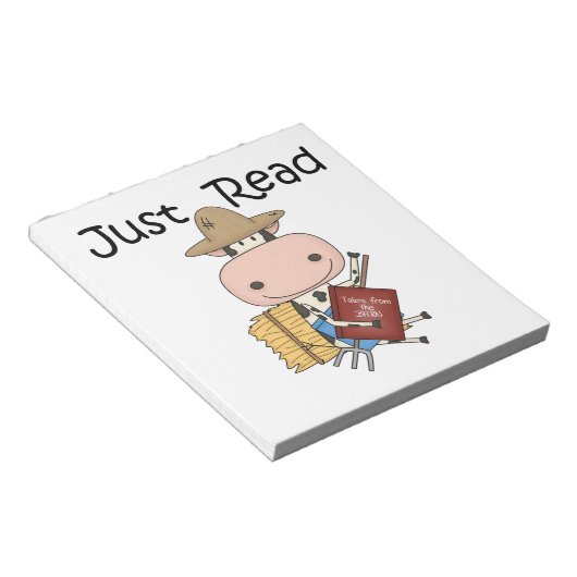 Bloc-note Juste lu (Incliné)
