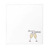 Bloc-note Juste marié (Devant)