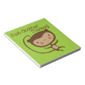 Bloc-note Juste un autre singe (Incliné)