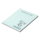 Bloc-note Juste un garçon qui aime Sharks Shark Lover (Tourné)