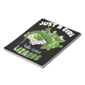 Bloc-note Juste Une Fille Qui Aime Les Lizards Propriétaire  (Tourné)