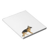 Bloc-note K9 Notepad pour chien de police berger allemand (Incliné)