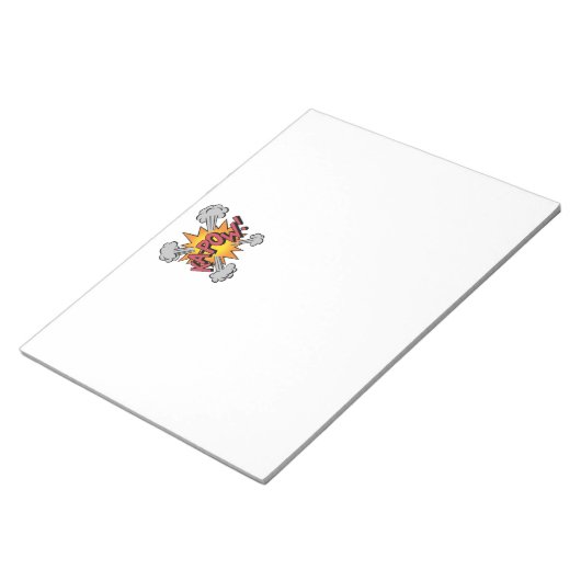 Bloc-note KA-POW ! Graphique de bandes dessinées (Incliné)