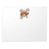 Bloc-note KA-POW ! Graphique de bandes dessinées (Devant)