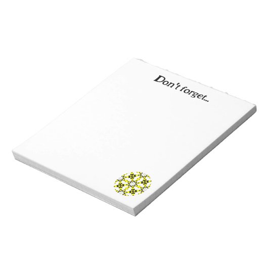 Bloc-note Kaléidoscope du premier volume art sept (Tourné)