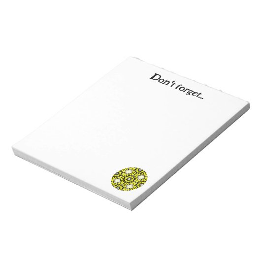 Bloc-note Kaléidoscope du premier volume art vingt-deux (Tourné)