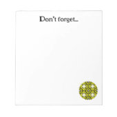 Bloc-note Kaléidoscope du premier volume art vingt-deux (Devant)