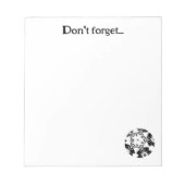 Bloc-note Kaléidoscope du premier volume art vingt-trois (Devant)