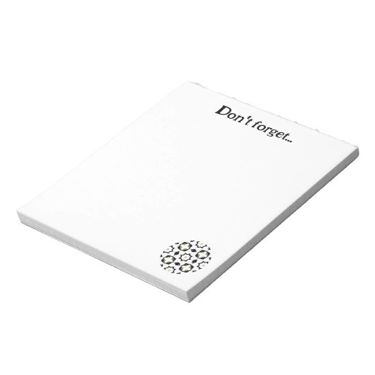 Bloc-note Kaléidoscope du premier volume dix-neuf (Tourné)