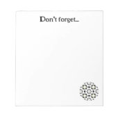 Bloc-note Kaléidoscope du premier volume dix-neuf (Devant)