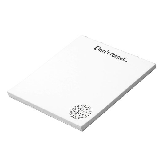 Bloc-note Kaléidoscope du premier volume seize (Tourné)