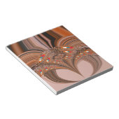 Bloc-note Kaleidoscope noir africain Design d'impression (Incliné)