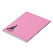 Bloc-note Kangaroo faire du vélo (Tourné)