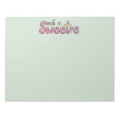 Bloc-note Kawaii Candy Themed Motif (Devant)