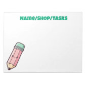 Bloc-note Kawaii Pink Pencil (Devant)