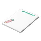 Bloc-note Kawaii Pink Pencil (Tourné)