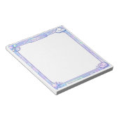 Bloc-note Kawaii Y2K Cyber Pastel Brain Dump Notepad Design (Incliné)