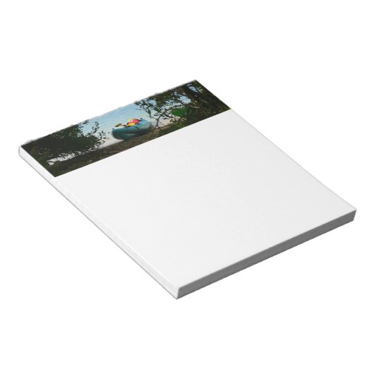 Bloc-note Kayaking aux îles Virgin (Incliné)