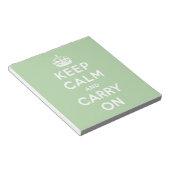 Bloc-note keep calm and carry on original (Incliné)