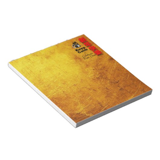 Bloc-note Keep Calm and Celebrate Ram Year 2027 Np2 (Incliné)