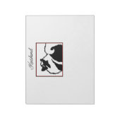 Bloc-note Keeshond Graphics - Cute Original Chig Art (Tourné)