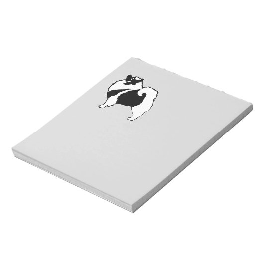 Bloc-note Keeshond Graphics - Cute Original Chig Art (Tourné)