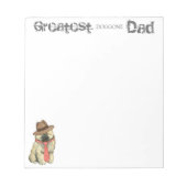 Bloc-note Keeshond Papa (Devant)