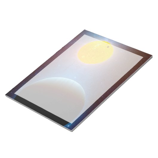 Bloc-note Kepler-10 Star System. (Incliné)