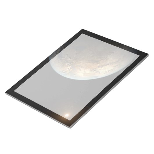 Bloc-note Kepler-186f Orbitant Une Étoile Éloignée. (Incliné)