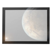 Bloc-note Kepler-186f Orbitant Une Étoile Éloignée. (Devant)