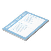 Bloc-note Kids Responsibility Getting Ready AM PM Checklist (Tourné)