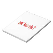 Bloc-note Kimchi ? (Tourné)